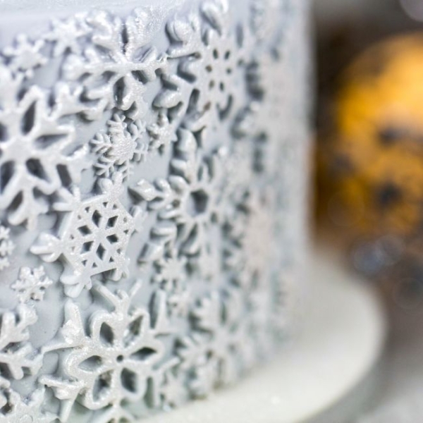 Silicone Mould - Sugar Snowflakes